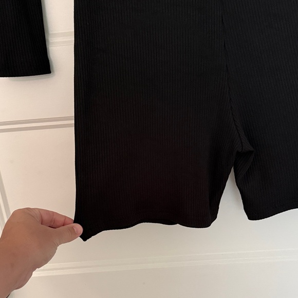 Princess Polly Black Long-Sleeve Romper - Picture 14 of 14